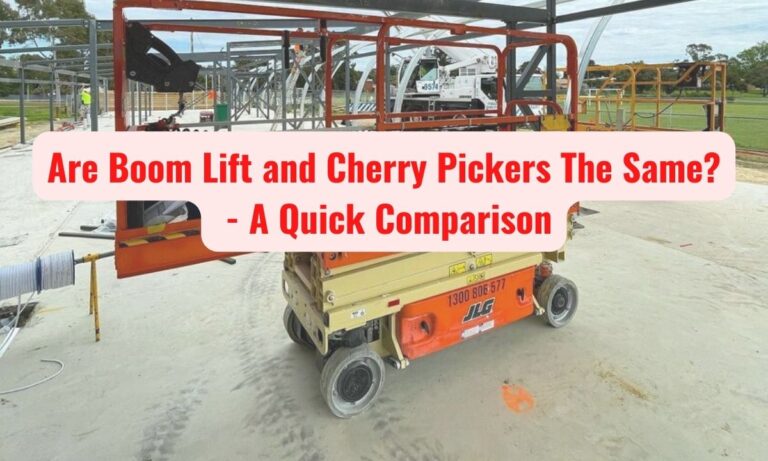cherry picker forklift tricks